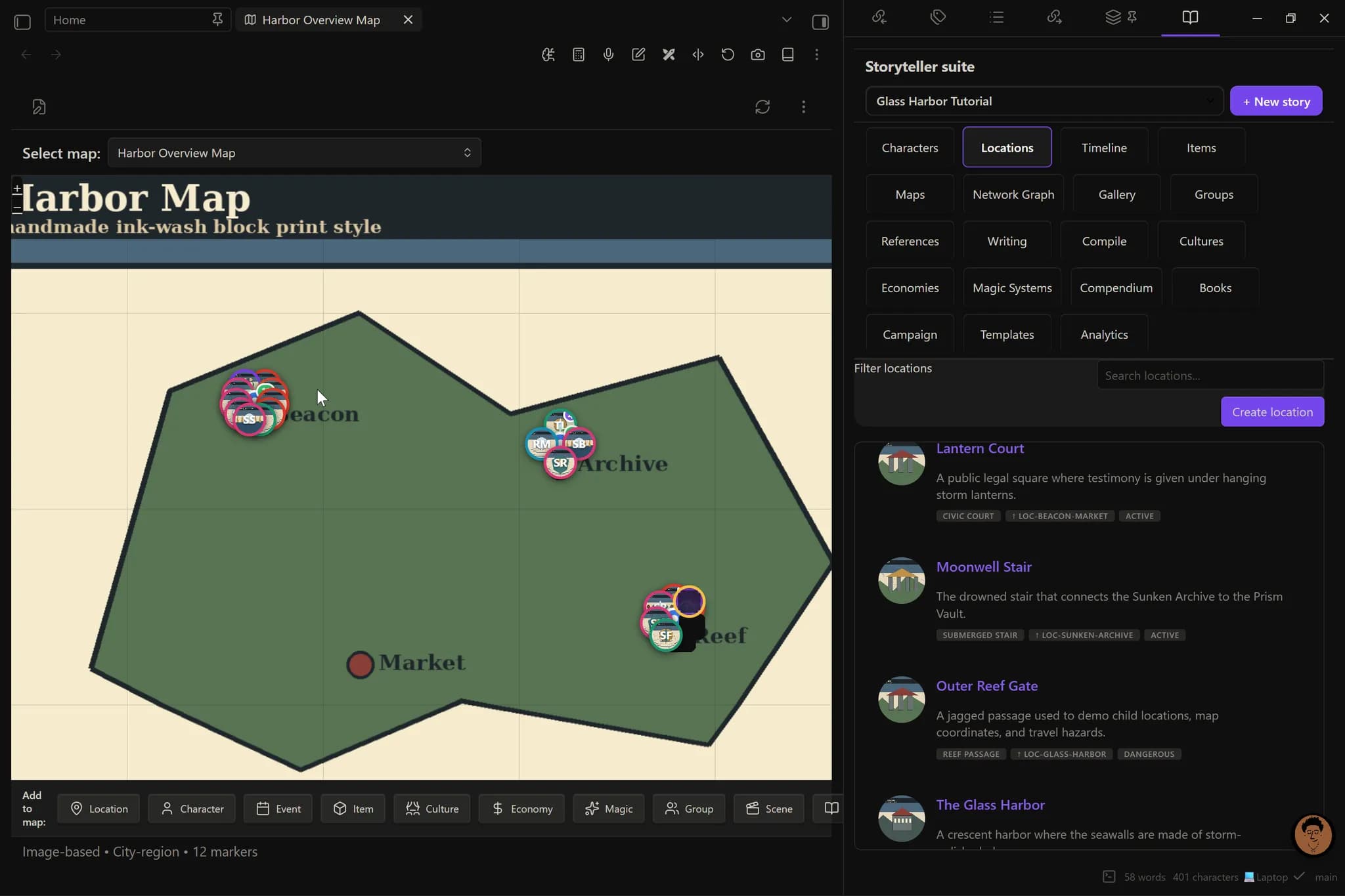 Storyteller Suite screenshot