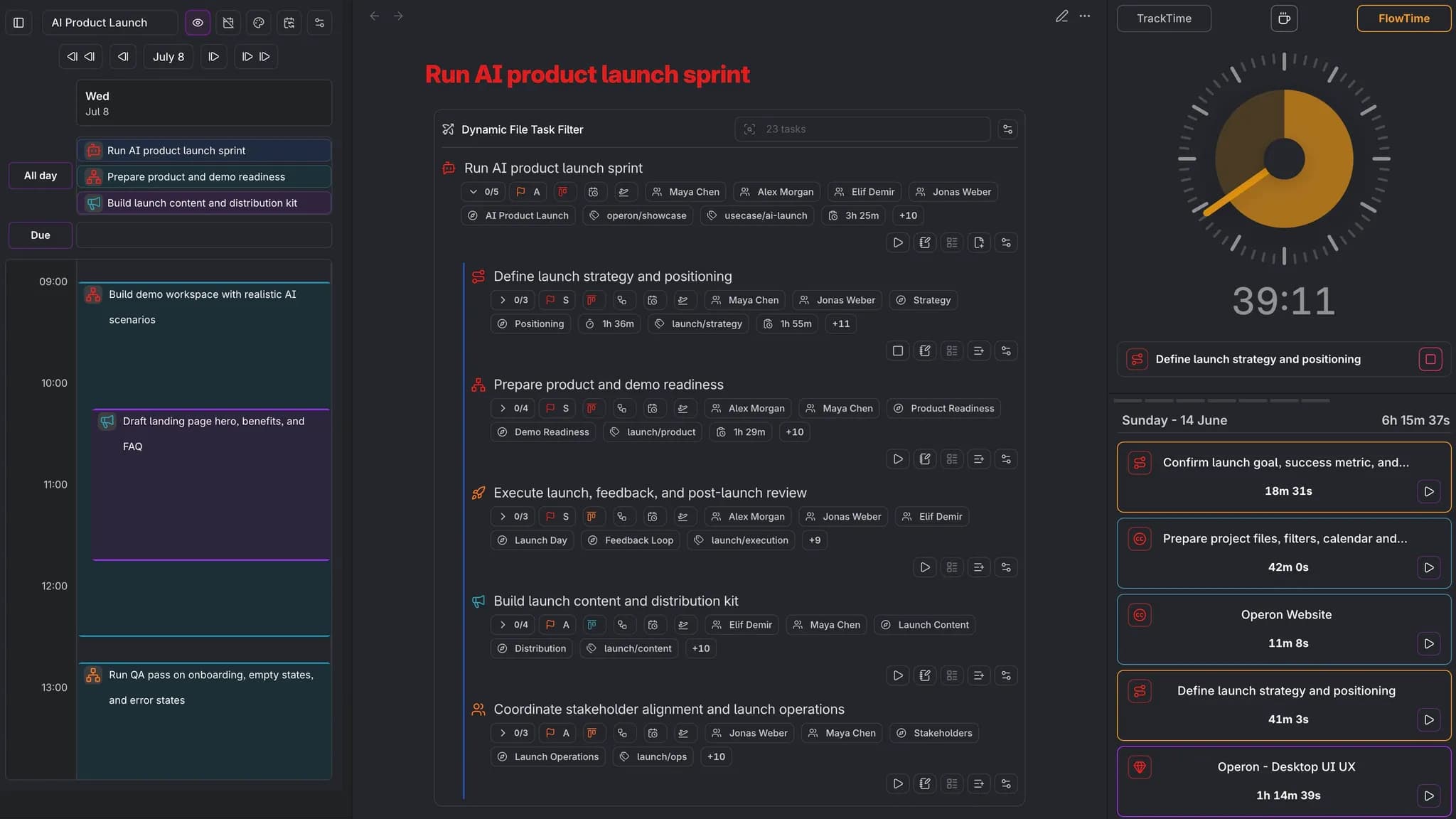 Operon screenshot