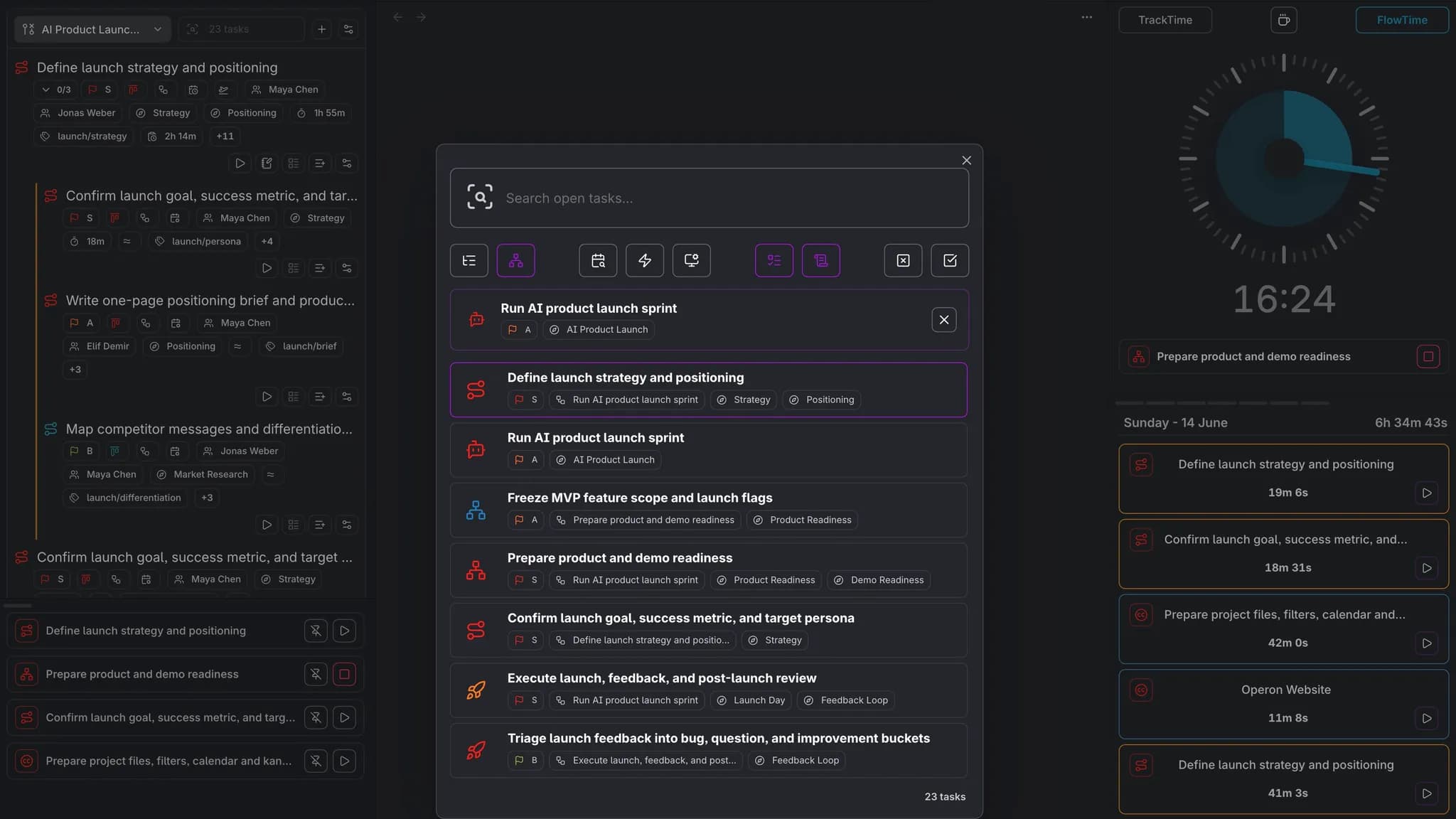 Operon screenshot