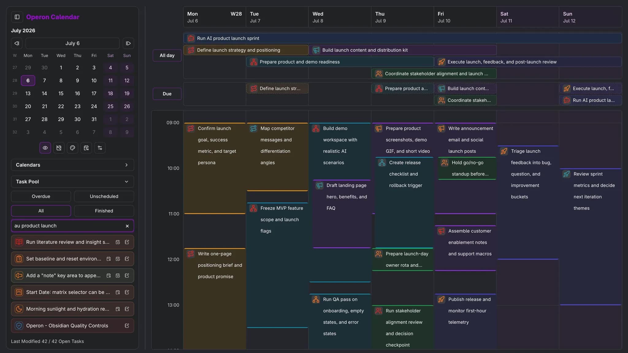 Operon screenshot