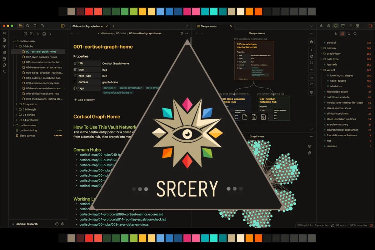 Srcery screenshot