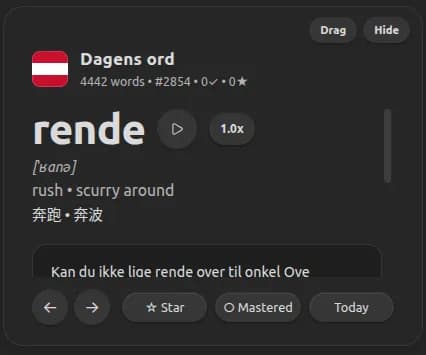 Dagens Ord screenshot