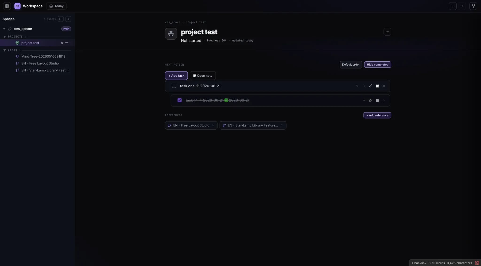Thought Navigator screenshot