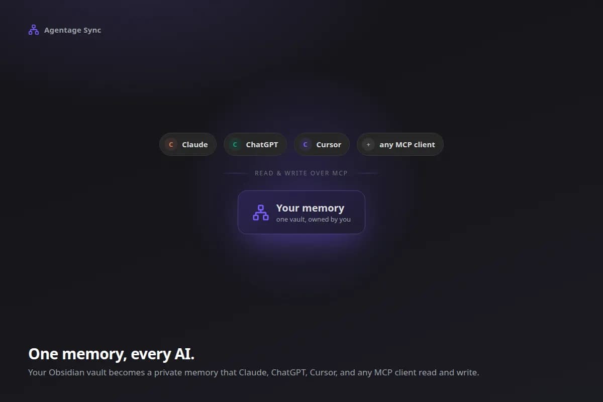 Agentage Sync screenshot