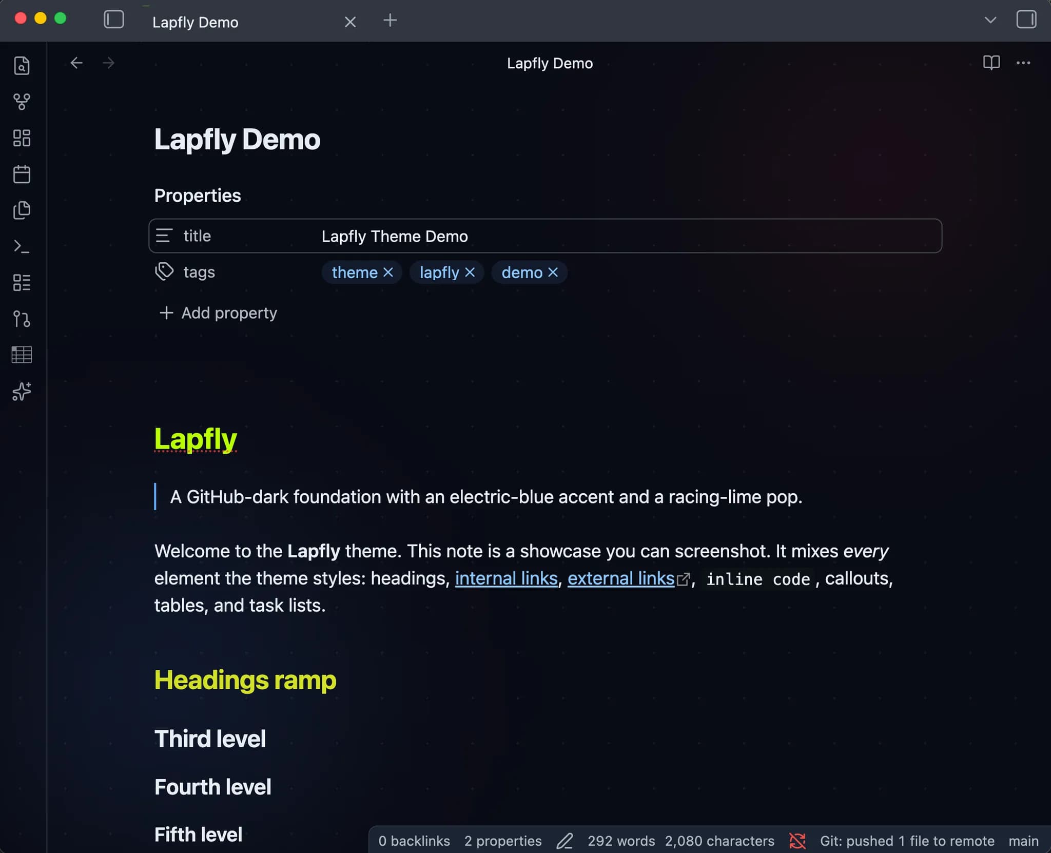 Lapfly screenshot