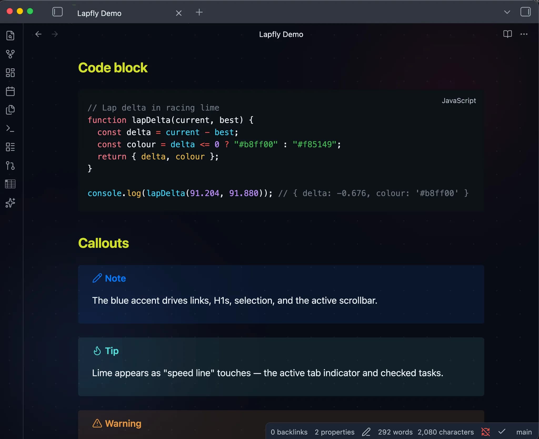 Lapfly screenshot