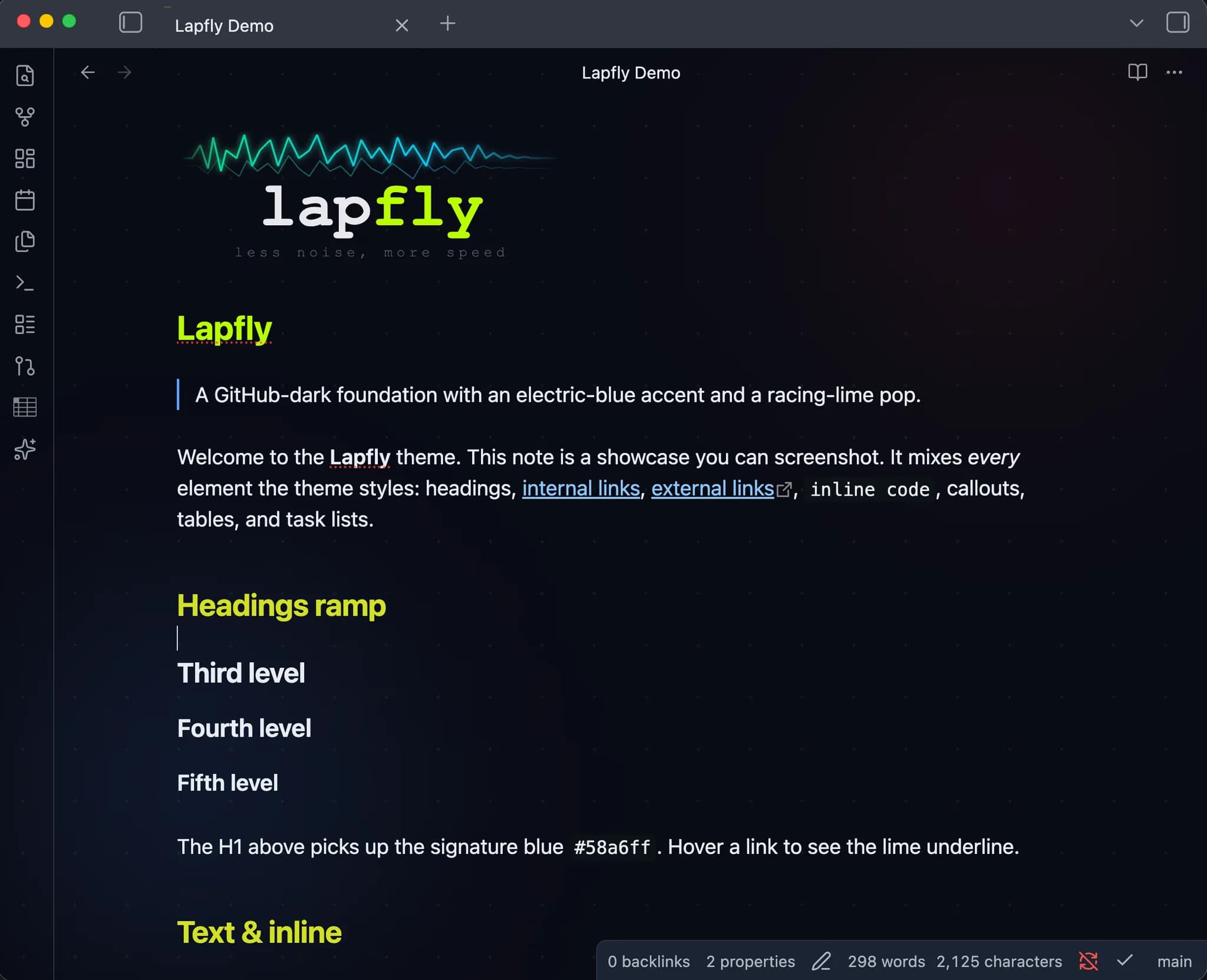 Lapfly screenshot