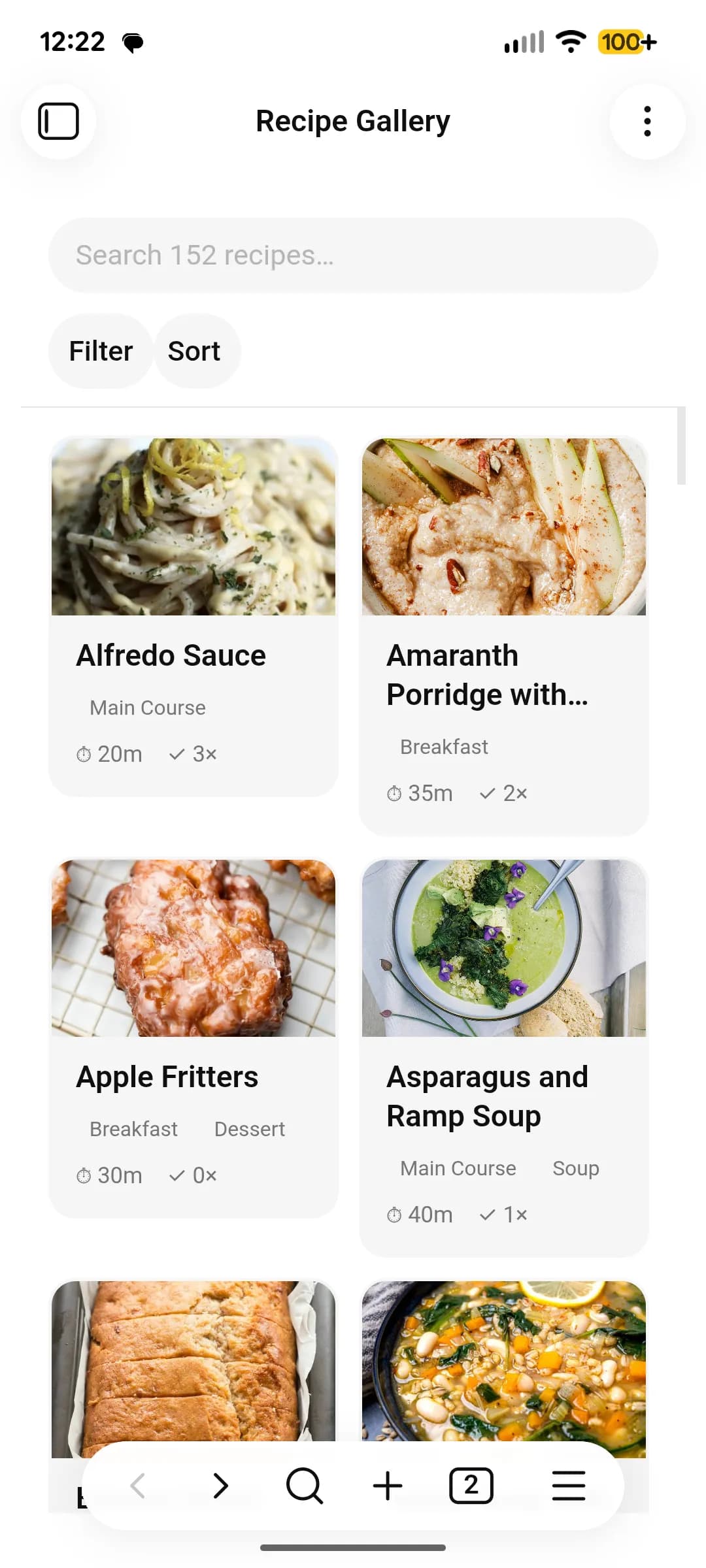 Recipe Vault screenshot