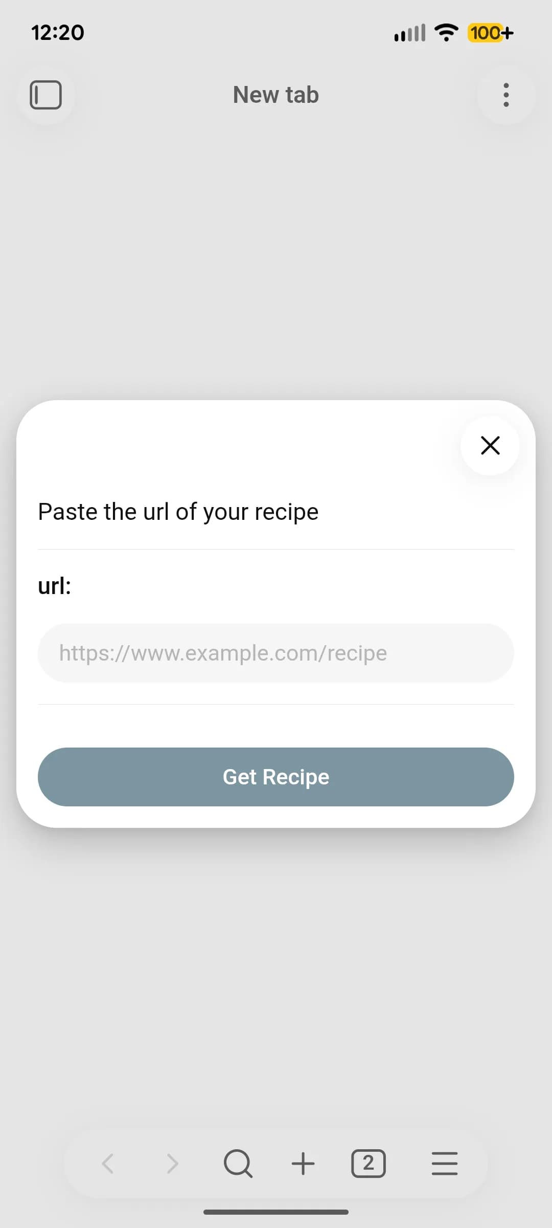 Recipe Vault screenshot