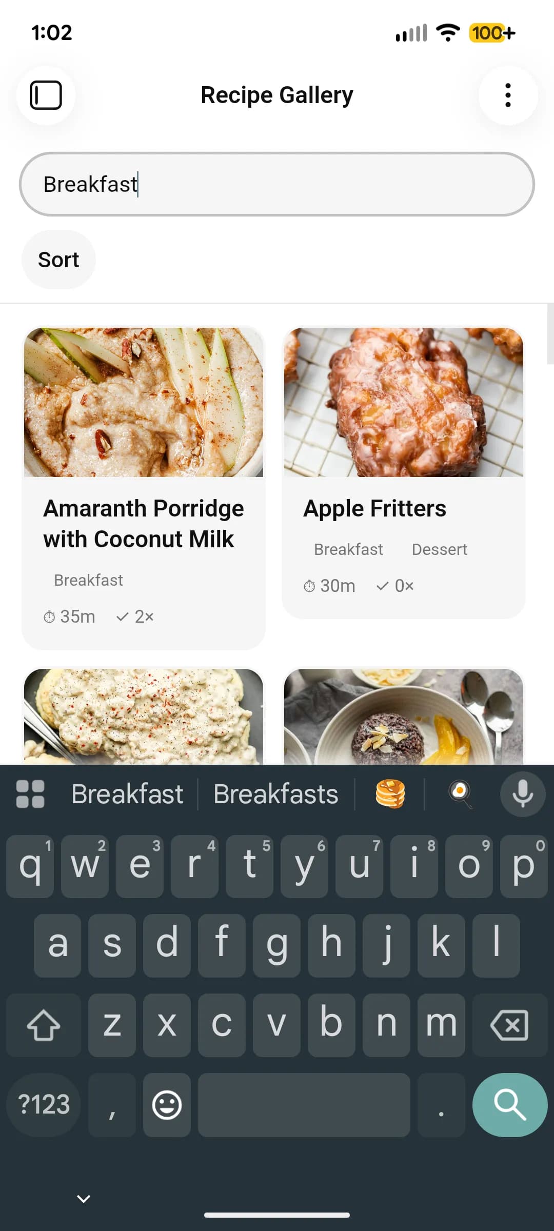 Recipe Vault screenshot