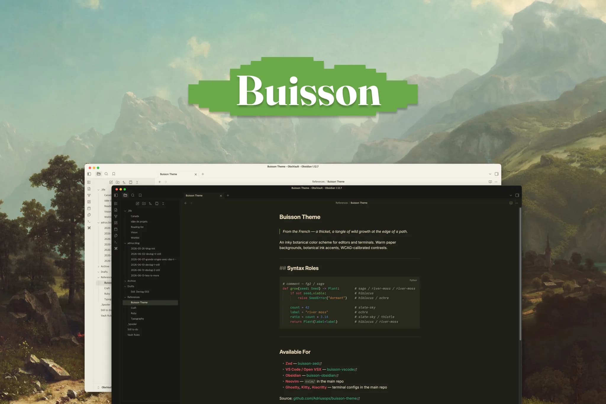 Buisson screenshot