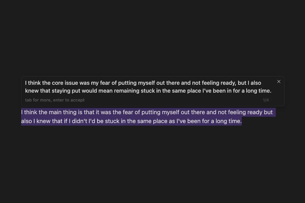 RephraseThis screenshot