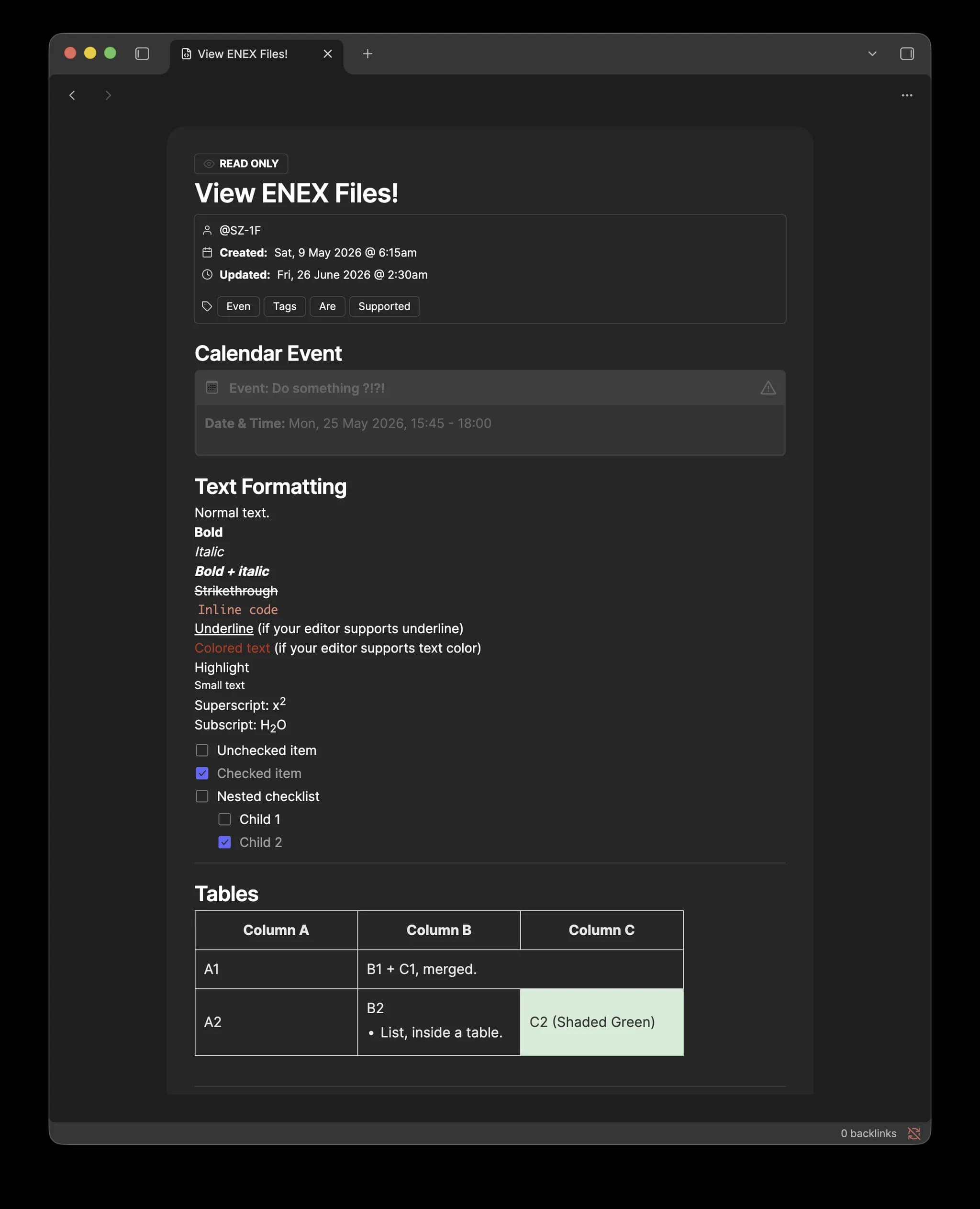 Embeds+ screenshot