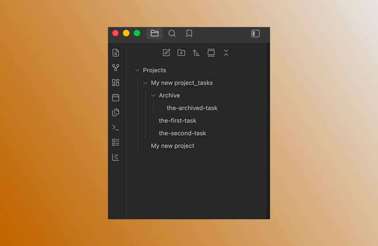 Project Manager screenshot