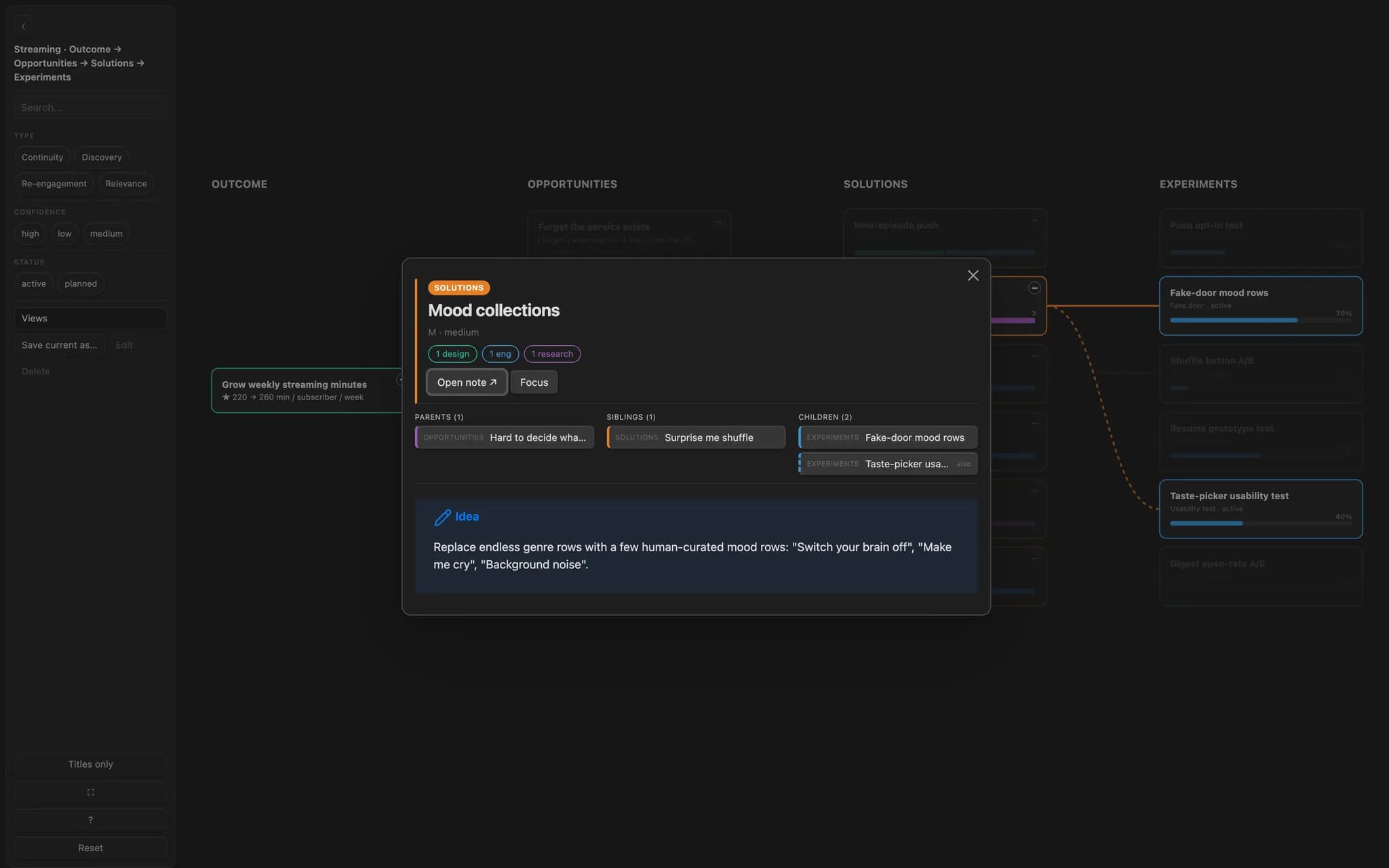 Markdown Mindmap screenshot