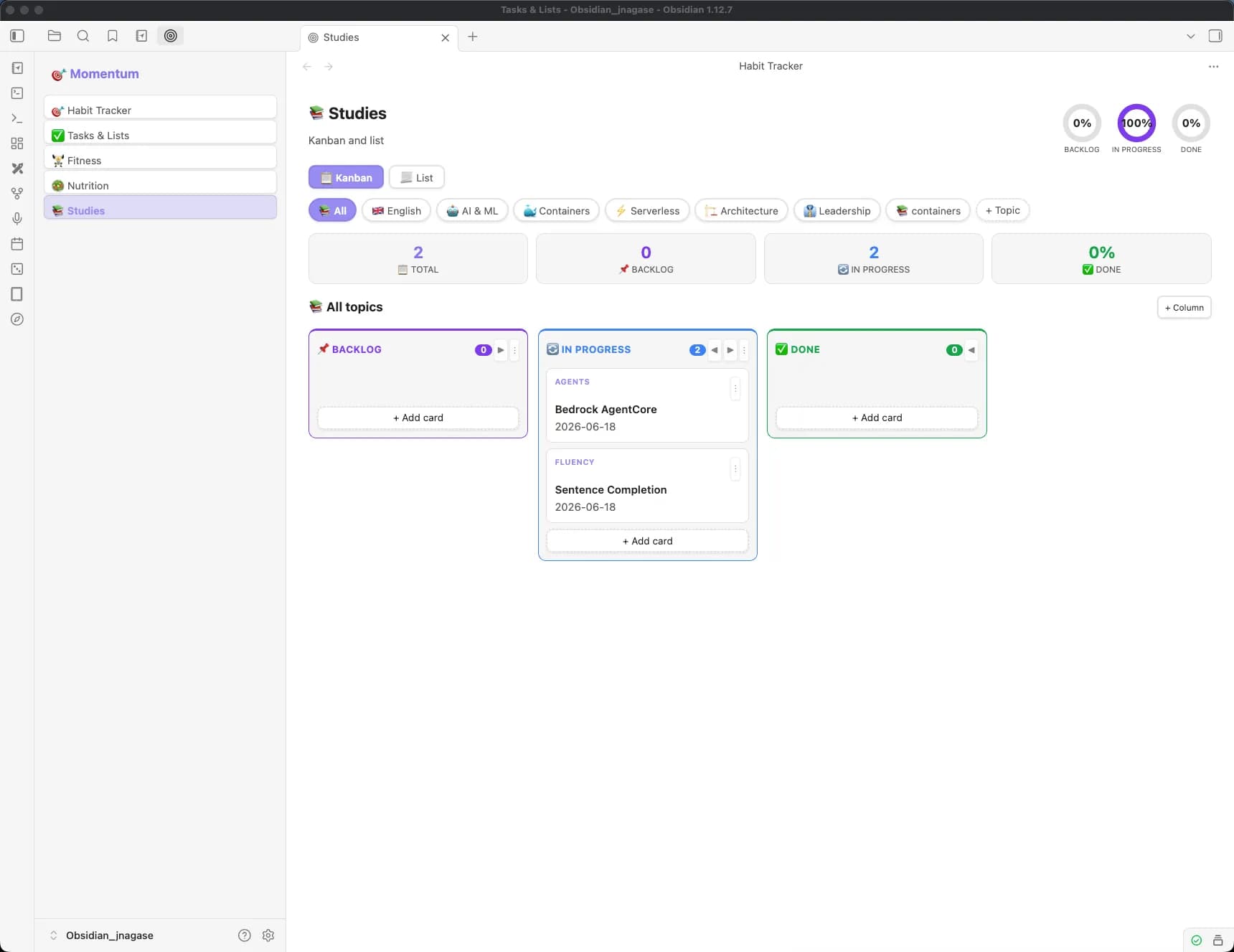 Momentum Life screenshot