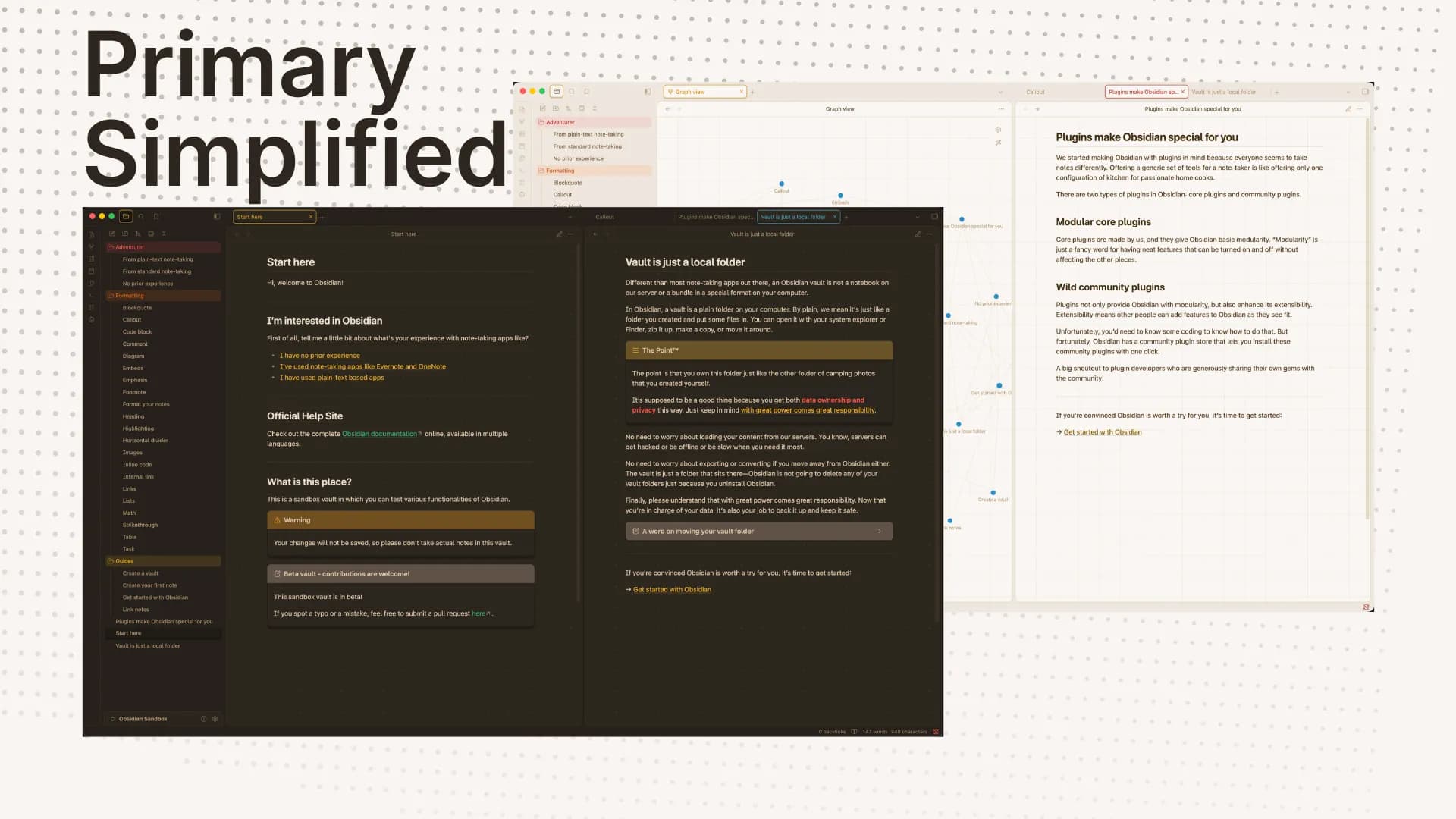 Primary Simplified screenshot