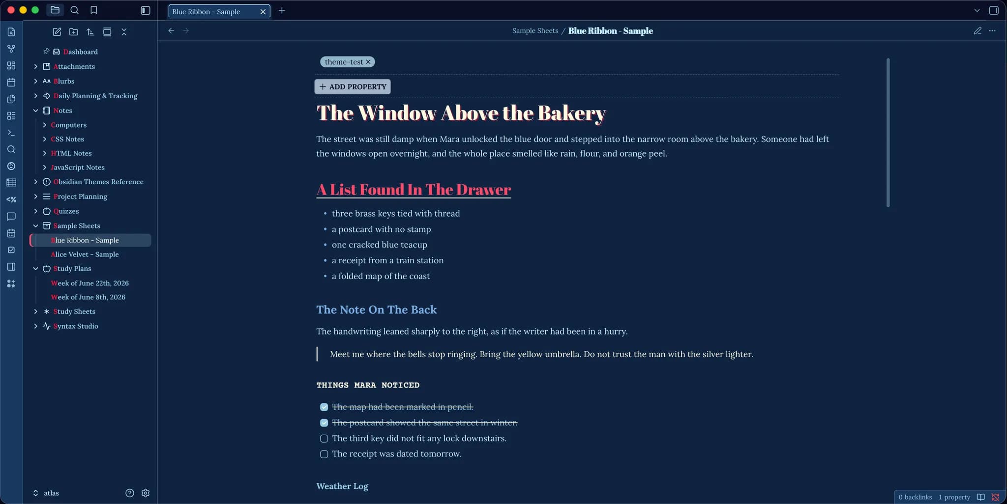 Blue Ribbon screenshot