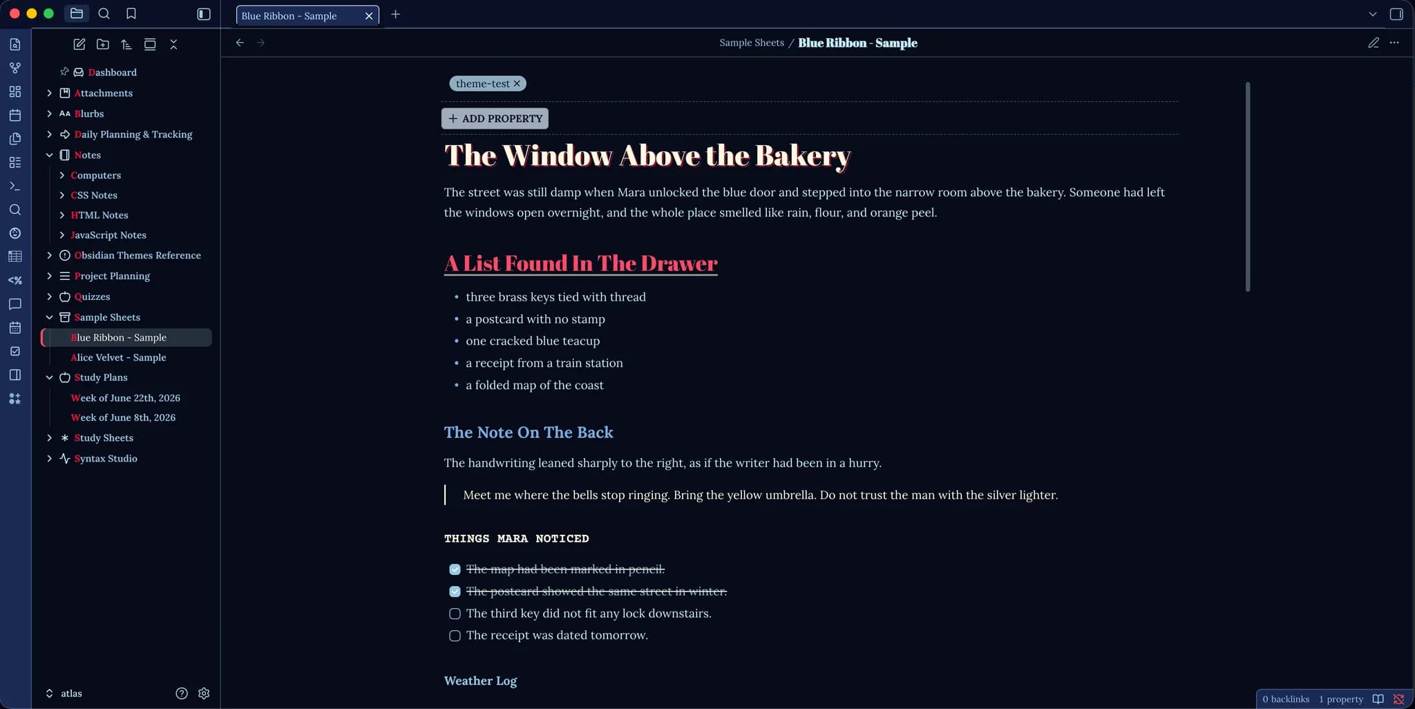 Blue Ribbon screenshot
