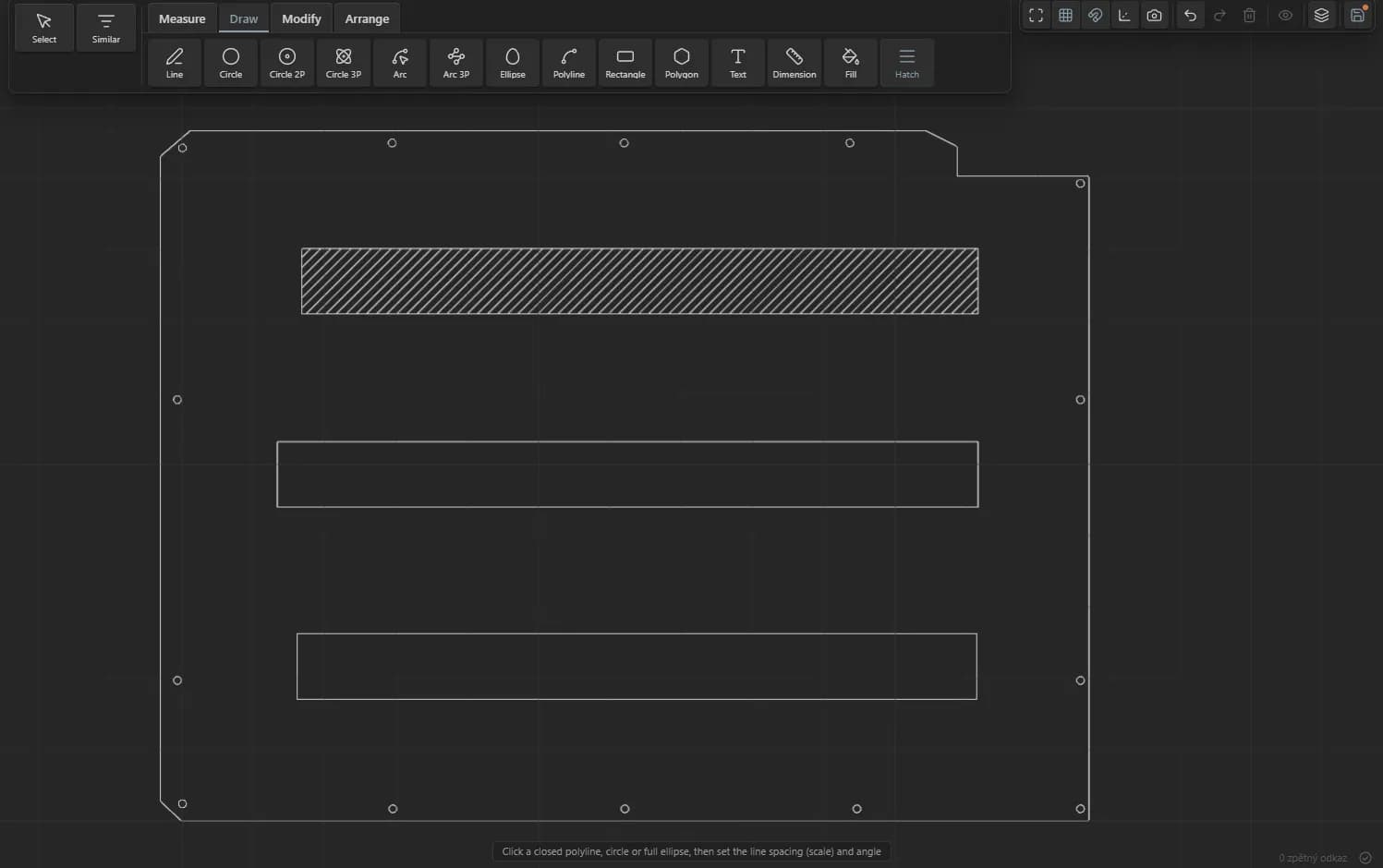 DXF Viewer and Editor screenshot