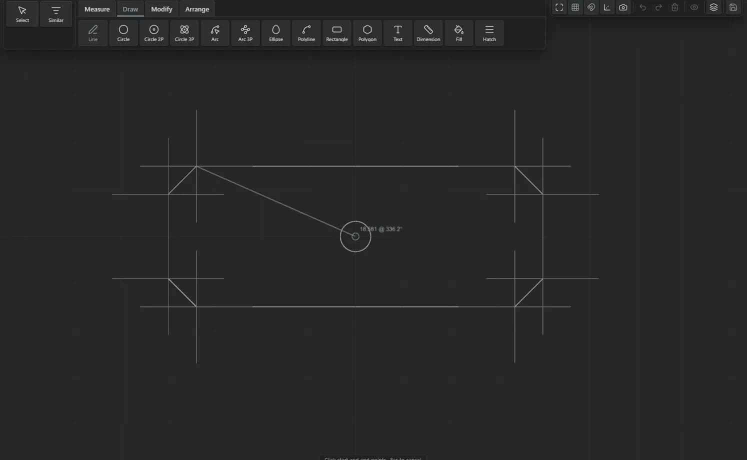 DXF Viewer and Editor screenshot