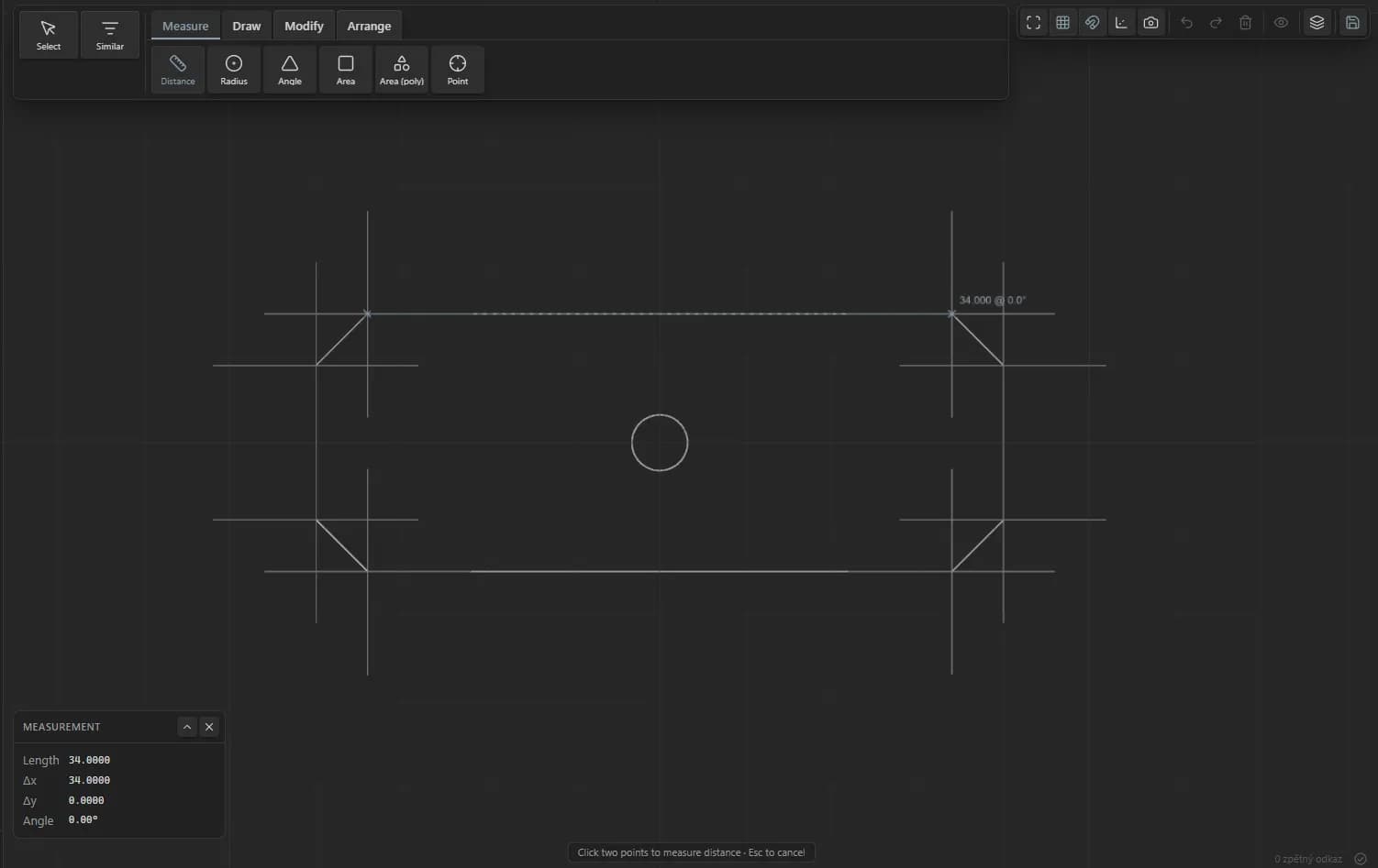 DXF Viewer and Editor screenshot