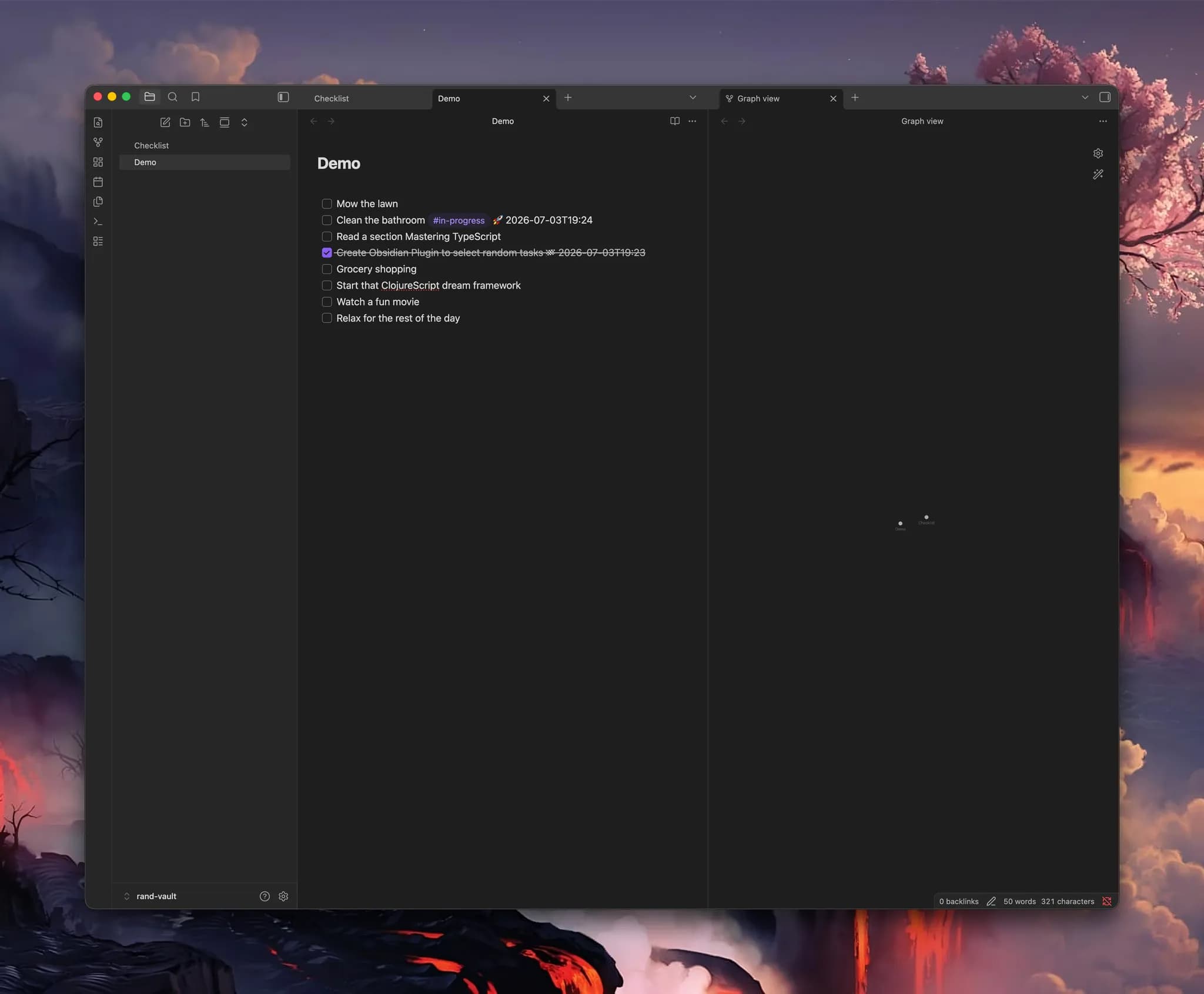 Random Task Selector screenshot
