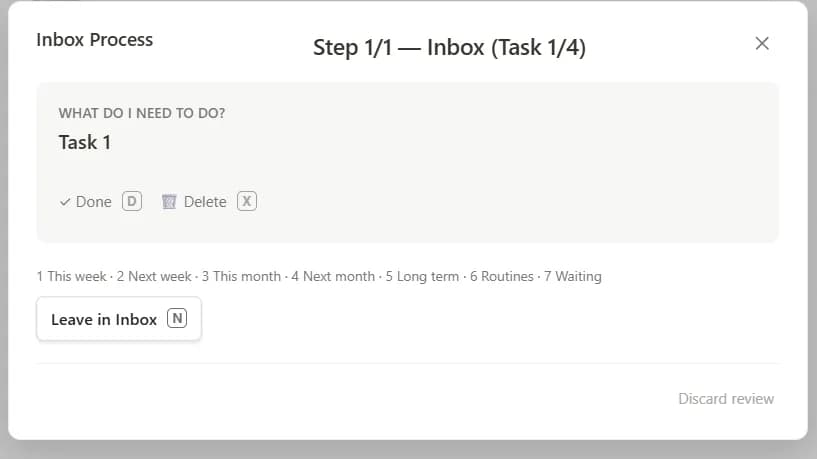 Sector Tasks screenshot