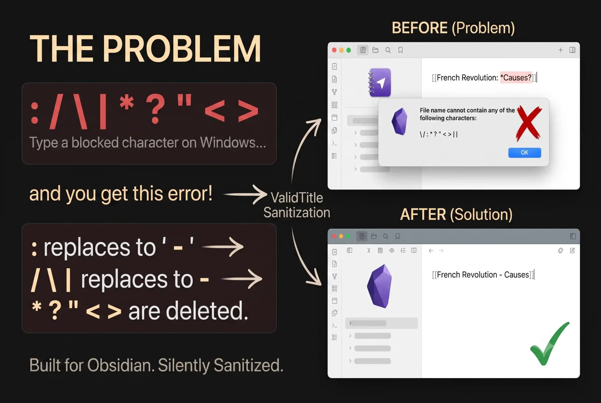 ValidTitle screenshot