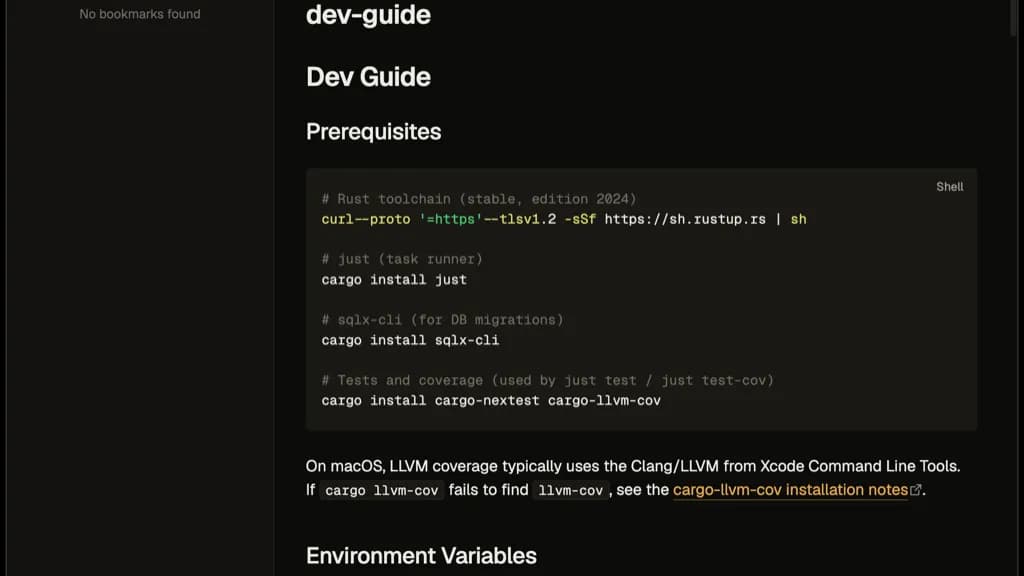 Docgen screenshot