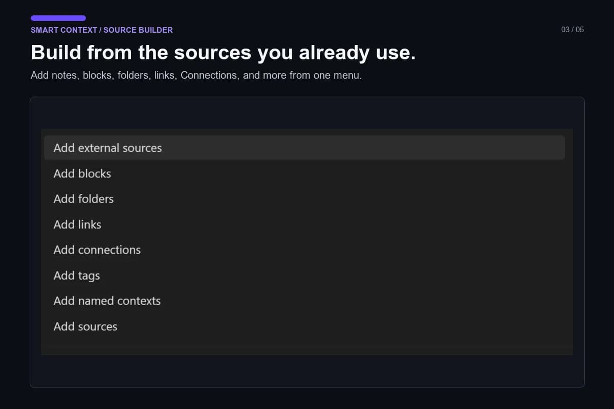 Smart Context screenshot