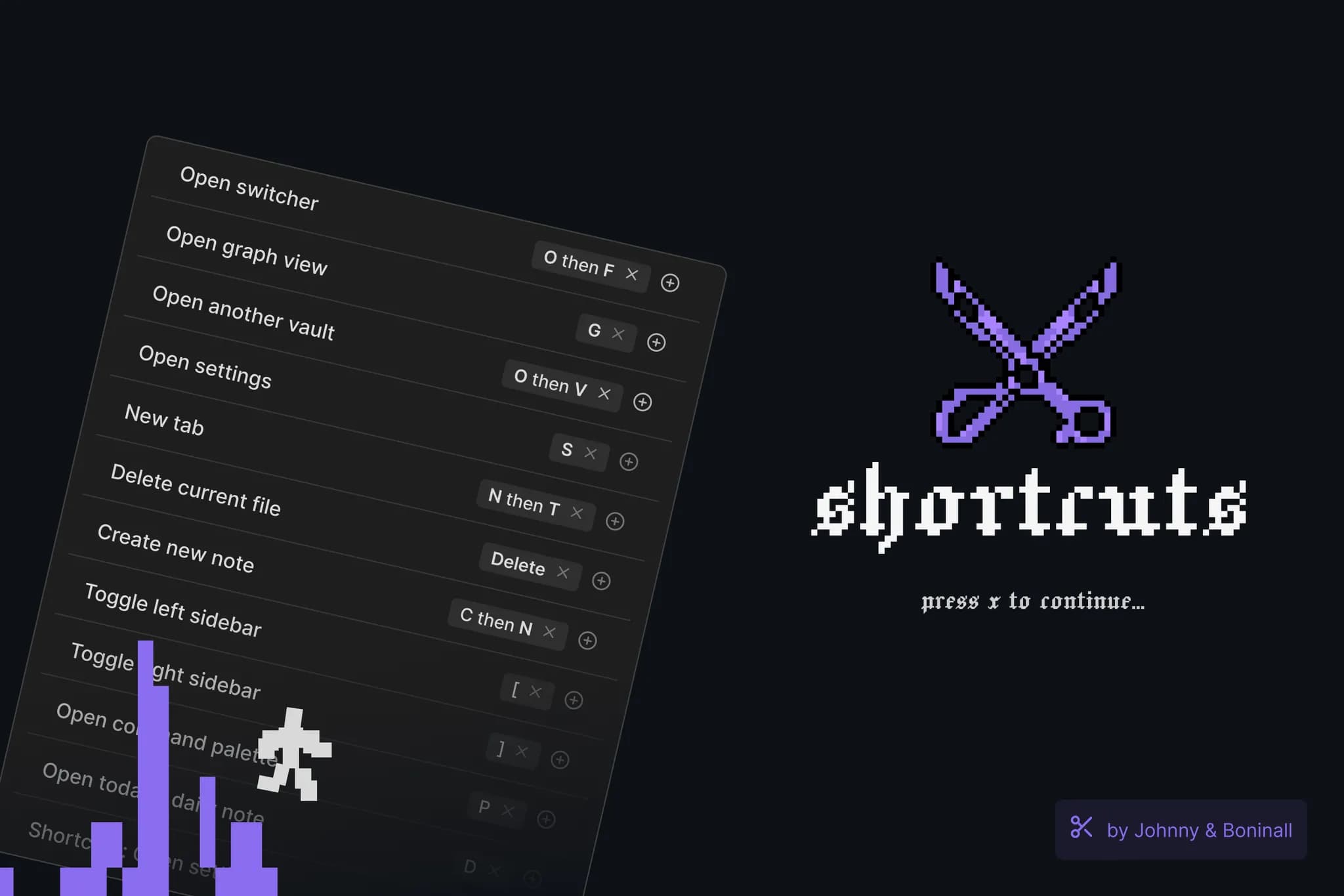 Command Shortcuts screenshot
