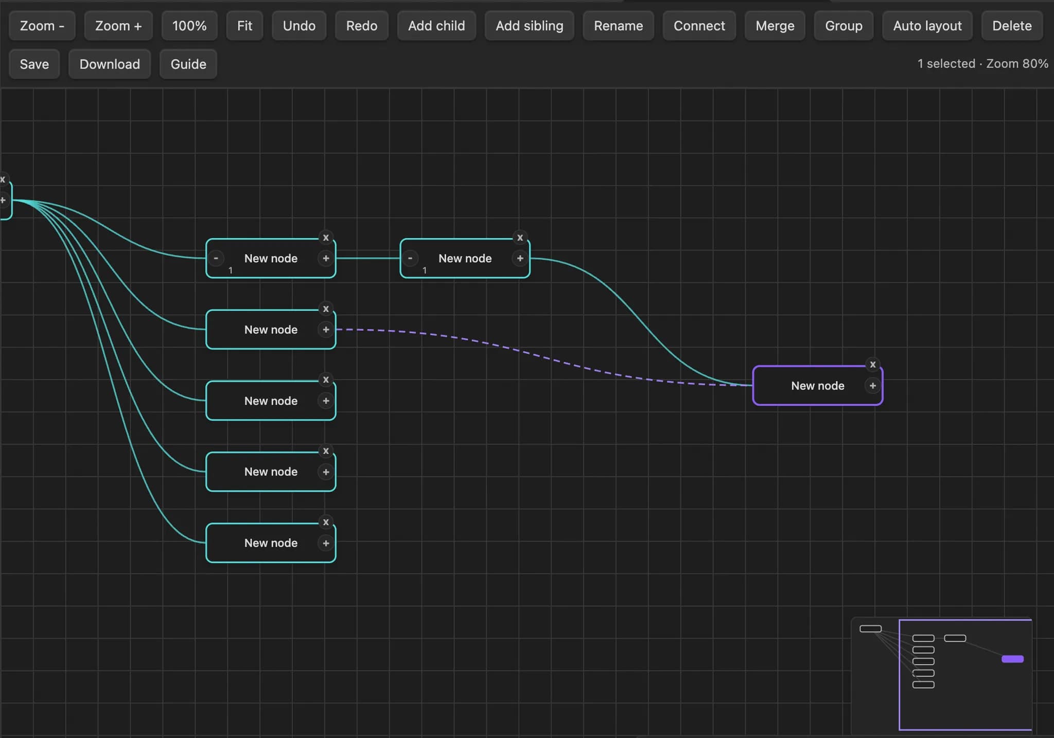 Mind Map Visual screenshot
