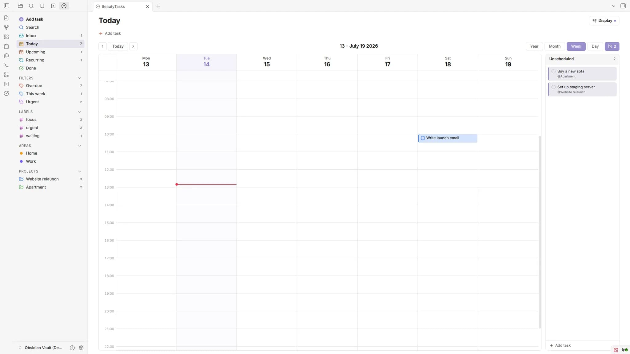BeautyTasks screenshot