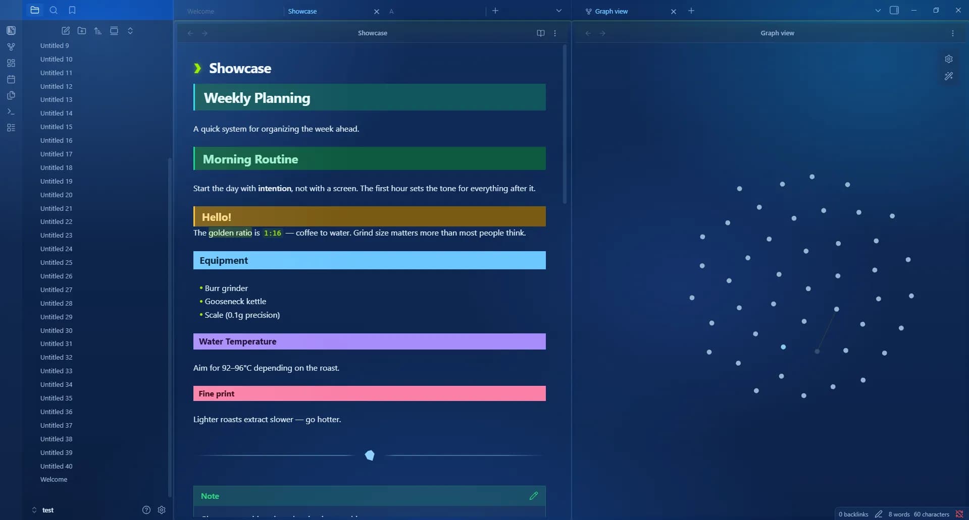 SAzure Glass screenshot