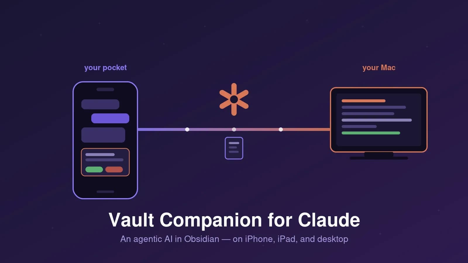 Vault Companion for Claude screenshot