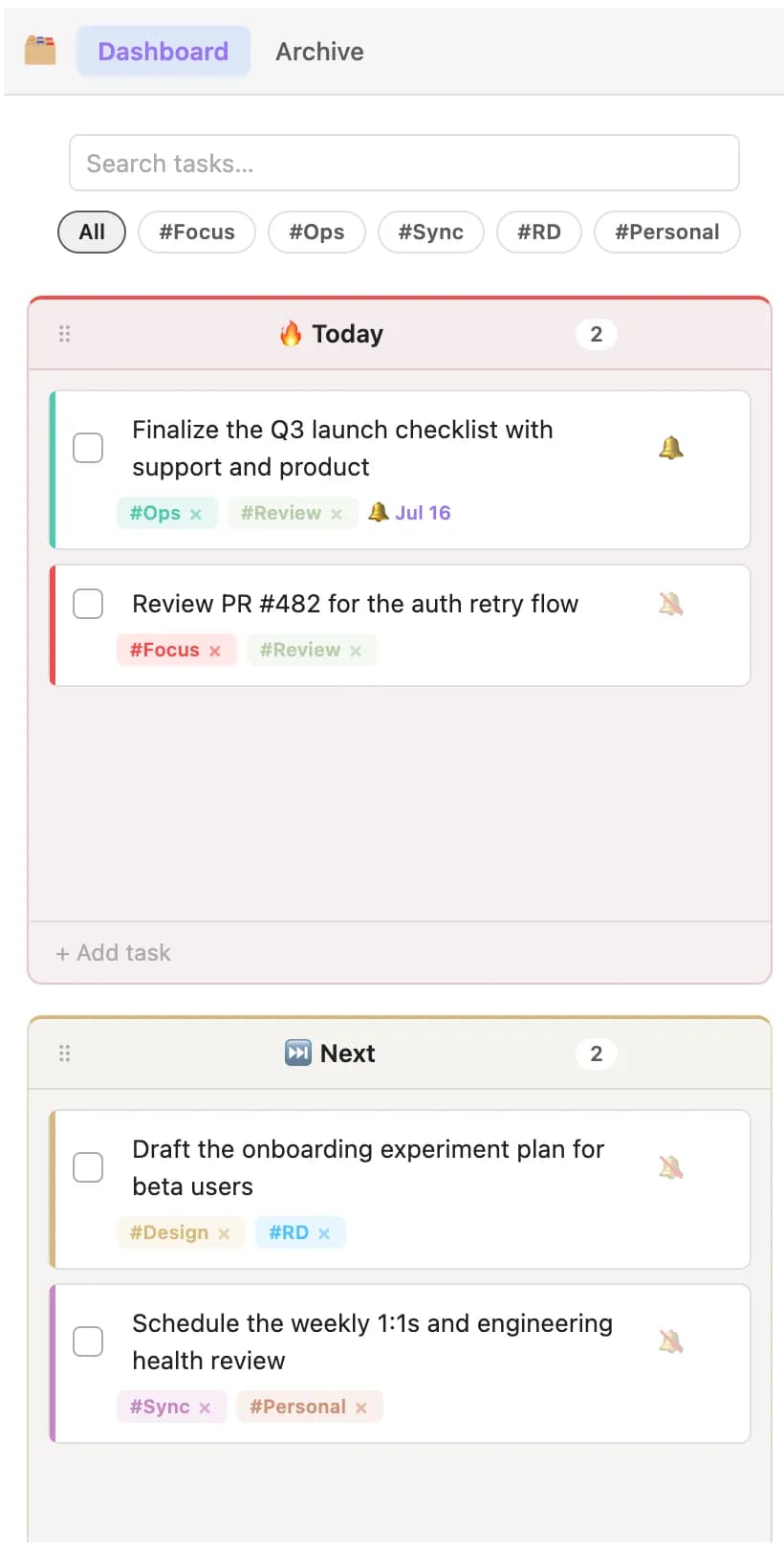 DayDeck screenshot