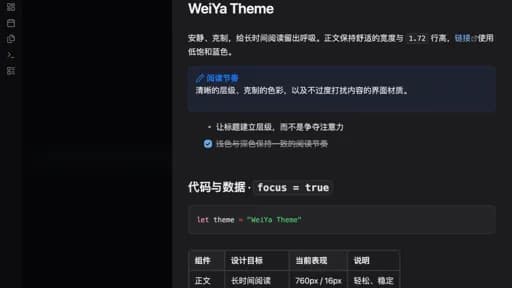 WeiYa screenshot