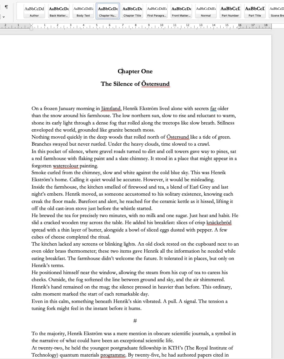 Manuscript Compiler screenshot