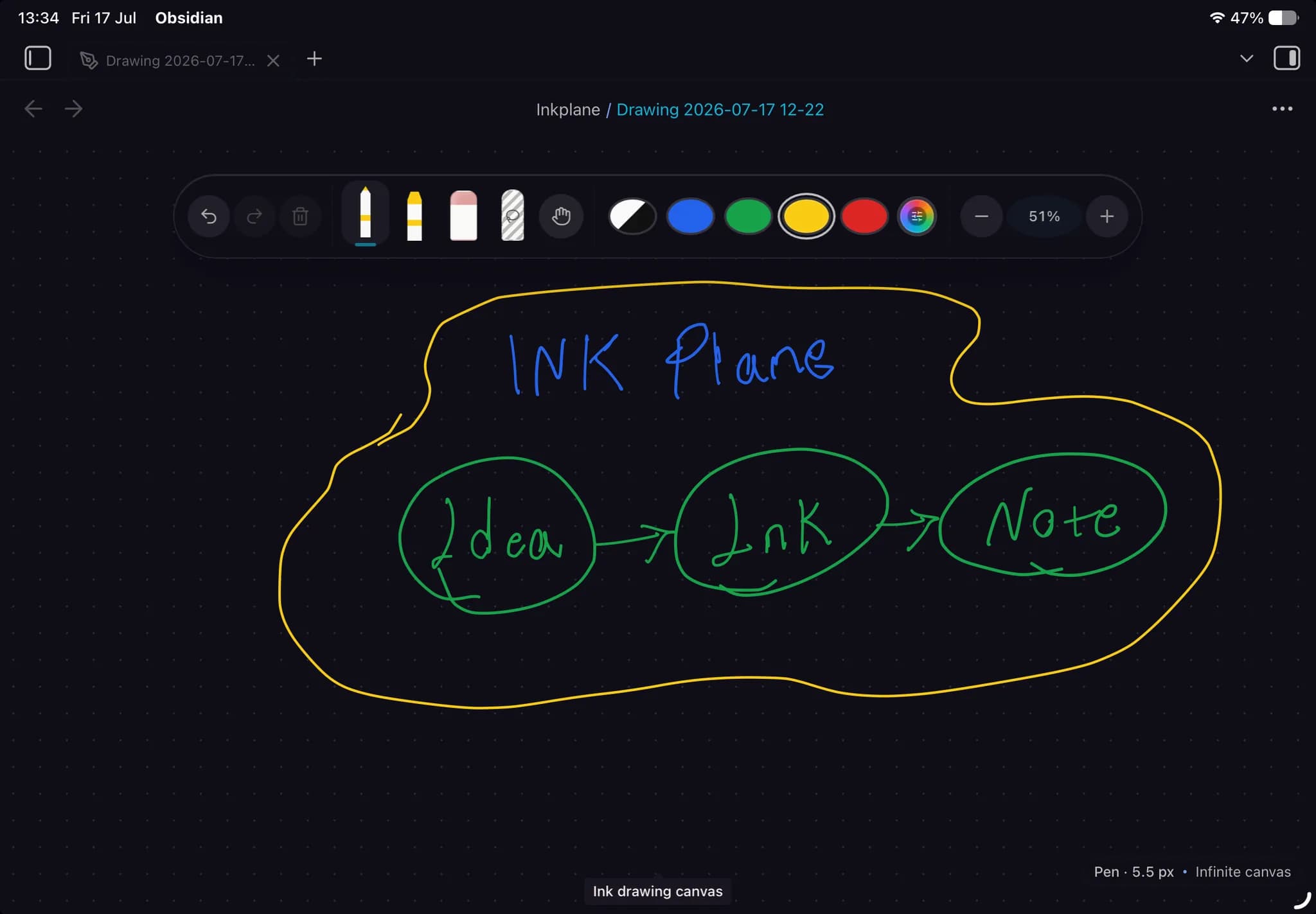 Inkplane screenshot