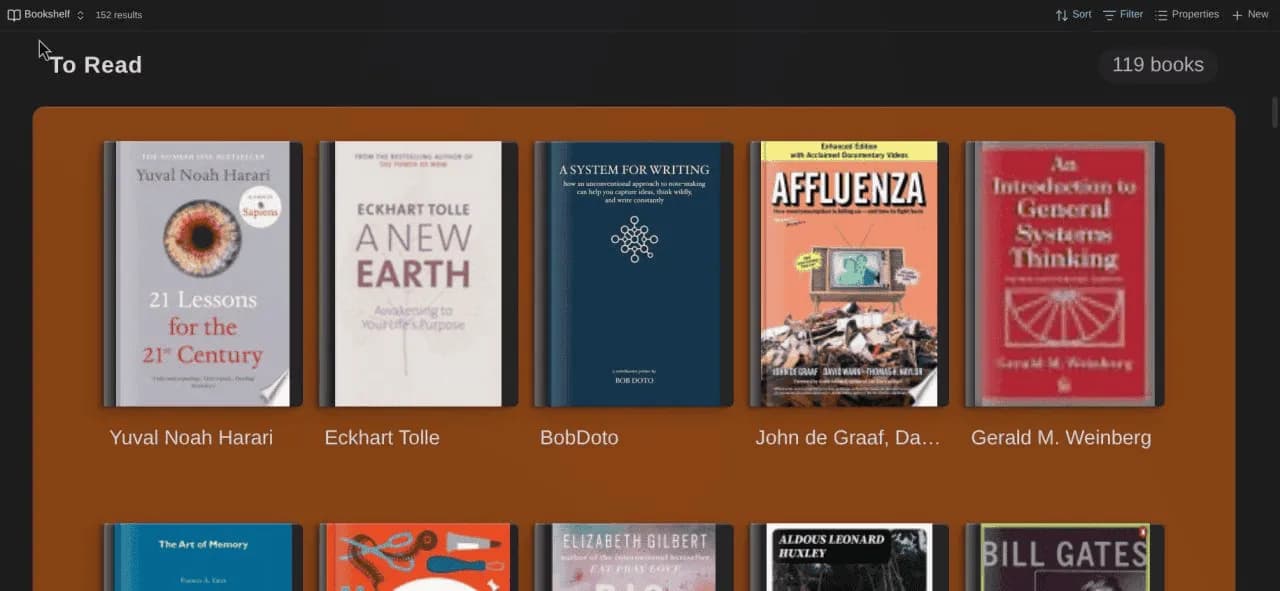 Bookshelf Base screenshot