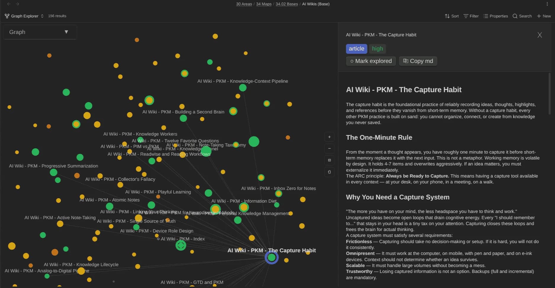 Graph Explorer Base View screenshot