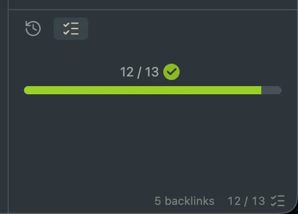 Checkbox Status screenshot