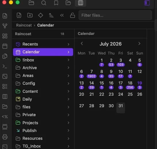 Column Explorer screenshot