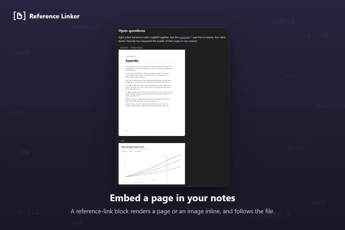 Reference Linker screenshot