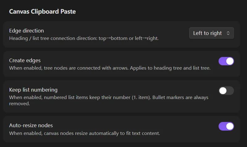 Canvas Smart Paste screenshot