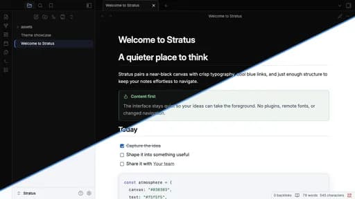 Stratus screenshot