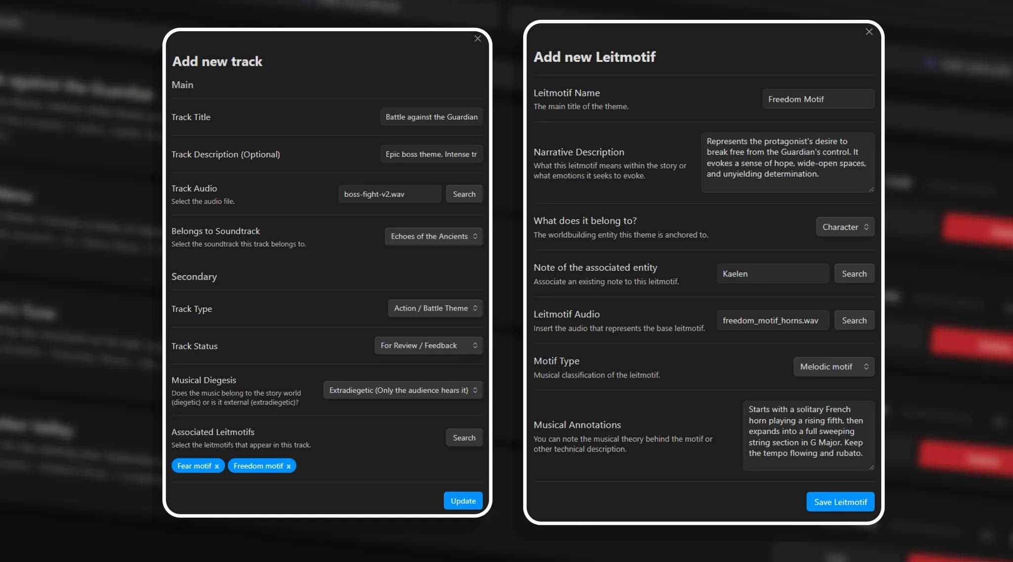 StoryScore screenshot