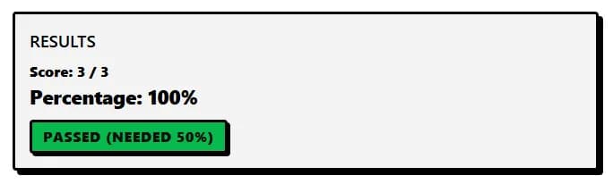 Quizzable screenshot