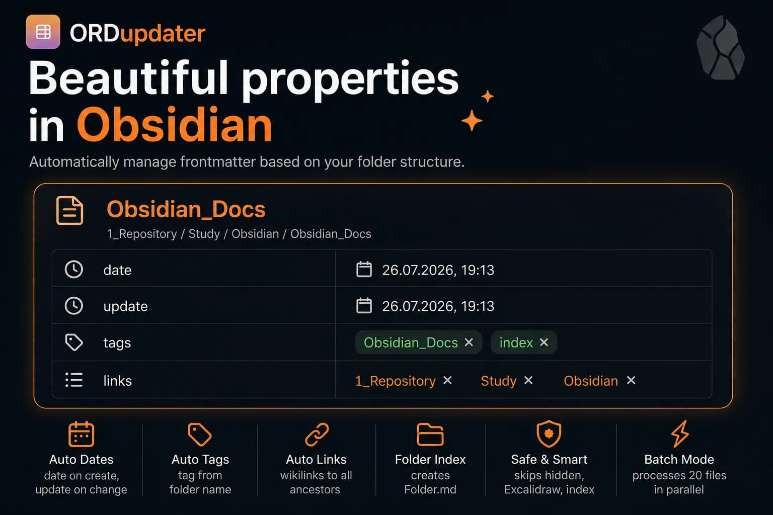 ORDupdater screenshot